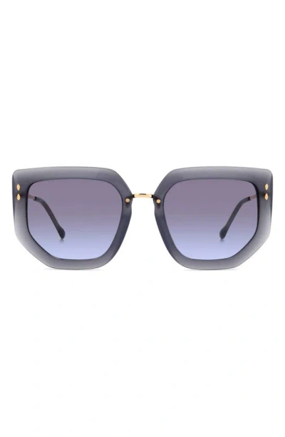 Isabel Marant Women's Im 0149/s 55mm Geometric Sunglasses In Grey