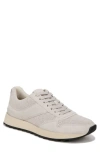 Vince Edric Perforated Sneaker In Horchata