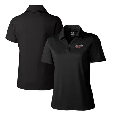 Cutter & Buck Black Lansing Lugnuts Cb Drytec Genre Textured Solid Polo