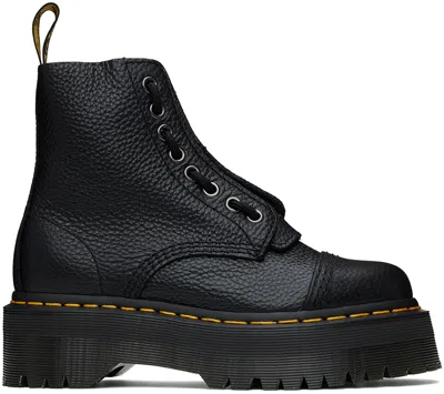 Dr. Martens' Black Sinclair Leather Platform Boots