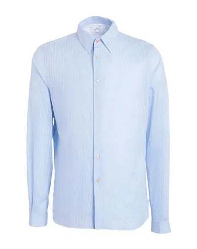 Ps By Paul Smith Ps Paul Smith Man Shirt Light Blue Size Xl Organic Cotton