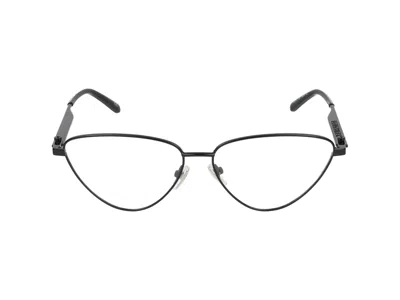 Balenciaga Eyeglasses In Black Black Transparent