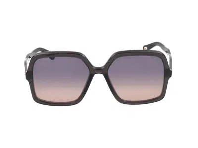 Chloé Sunglasses In Grey Grey Blue