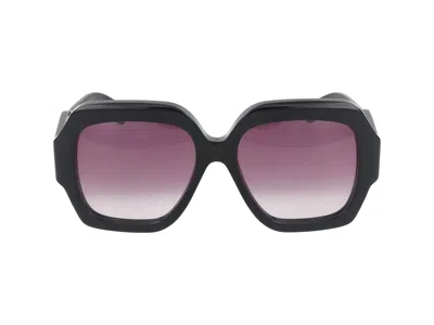 Chloé Sunglasses In Black Black Red