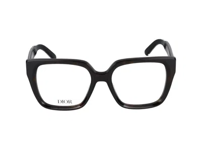 Dior Woman Eyeglasses In Black