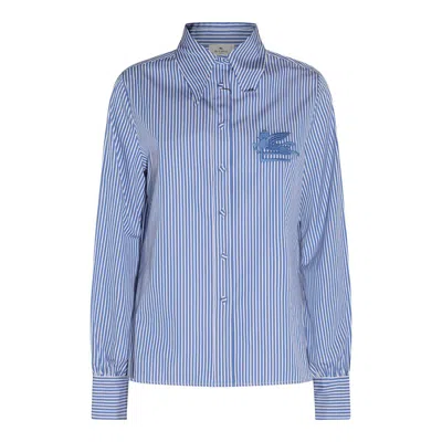 Etro Shirts In Blue