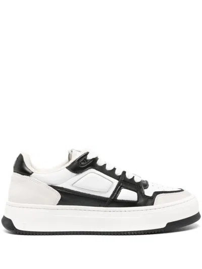 Ami Alexandre Mattiussi Arcade Low-top Leather Trainers In White