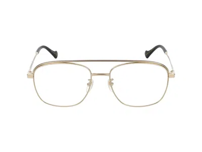 Gucci Eyeglasses In Gold Gold Transparent
