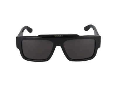 Gucci Sunglasses In Black Black Grey