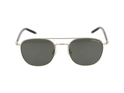 Montblanc Sunglasses In Gold Black Grey