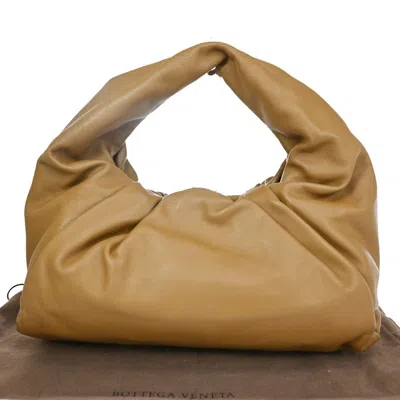 Bottega Veneta Pouch Brown Leather Shoulder Bag ()