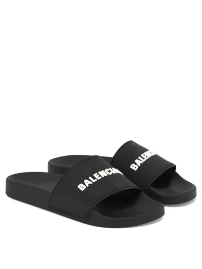 Balenciaga Sandals In Black