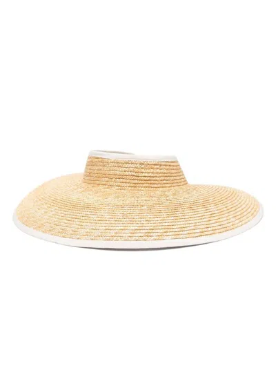 Borsalino Braided-straw Sun Hat In White