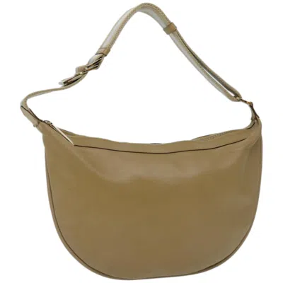 Gucci Beige Leather Shoulder Bag ()