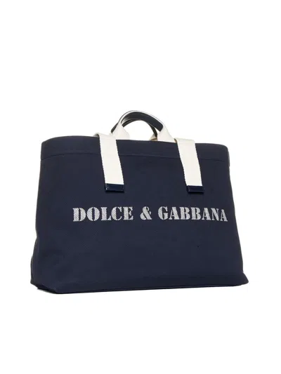 Dolce & Gabbana Bags In Dg Bco Fdo Blu