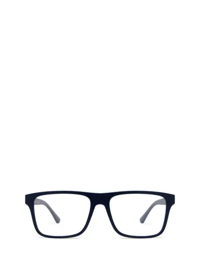 Emporio Armani Eyeglasses In Matte Dark Blue
