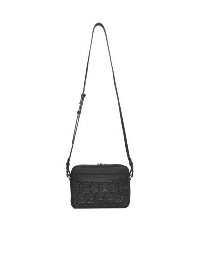 Ferragamo Shoulder Bag In Nero || Nero || X 241363