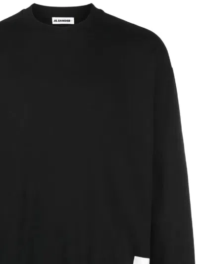 Jil Sander Plus Sweaters In Black