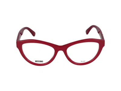 Moschino Eyeglasses In Red