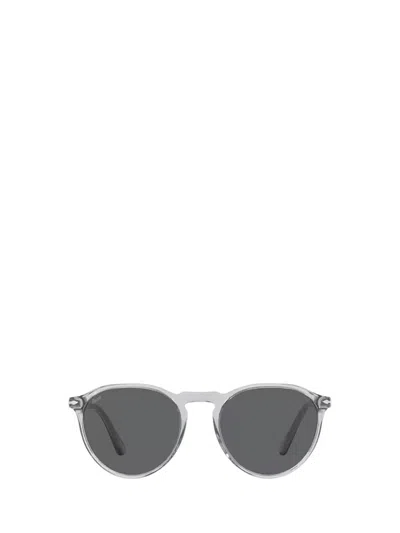 Persol Sunglasses In Transparent Grey