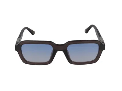 Police Sunglasses In Brown Transparent