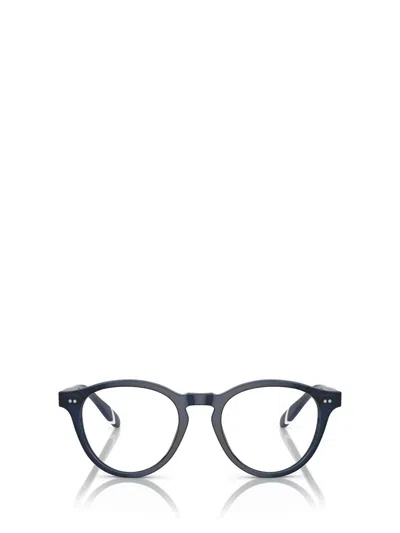 Polo Ralph Lauren Eyeglasses In Shiny Transparent Blue