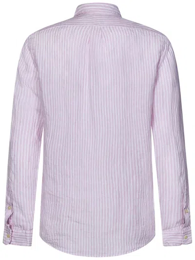 Polo Ralph Lauren Shirts In 5137b Pink White