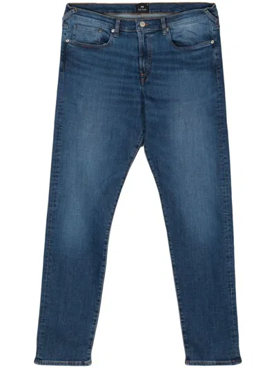 Ps By Paul Smith Tapered Fit Denim Jeans In Blue