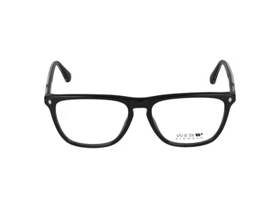 Web Eyewear Sunglasses In Glossy Black