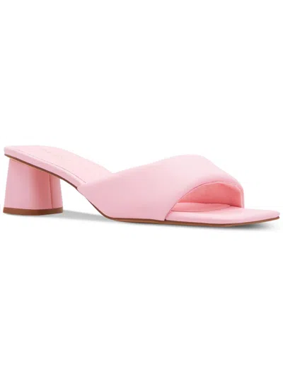 Aldo Aneka Womens Square Toe Casual Flatform Sandals In Pink