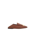 Sergio Rossi Flat Shoes In Brown