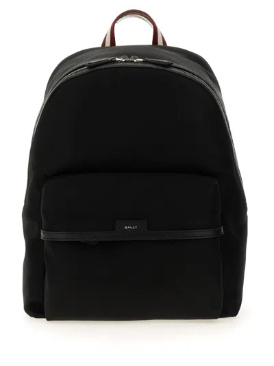 Bally Code Backpack In Black