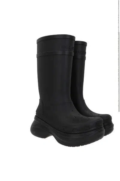 Balenciaga Boots In Black