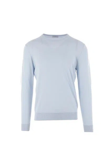 Ballantyne Sweaters In Light Blue Capri