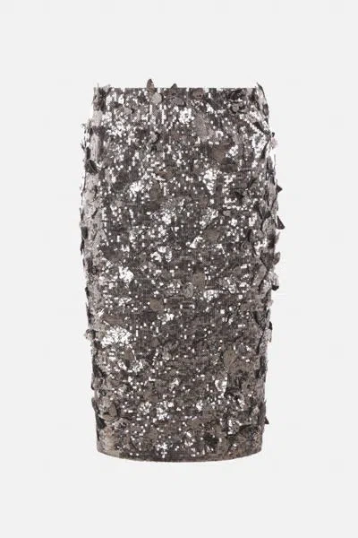 Blumarine Skirts In Silver
