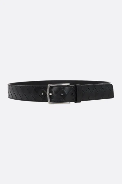 Bottega Veneta Belts In Black