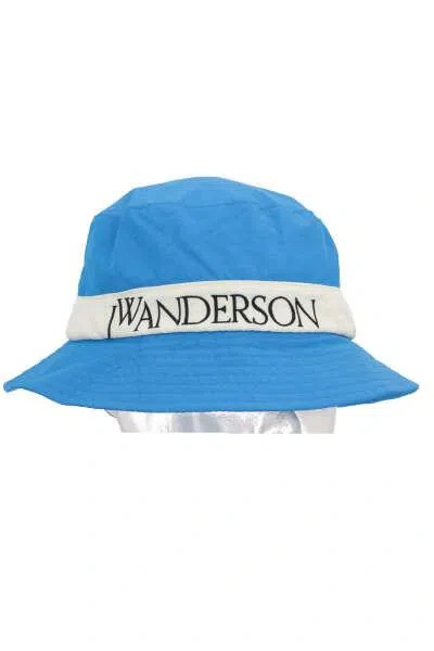 Jw Anderson Scarfs In Blue+white