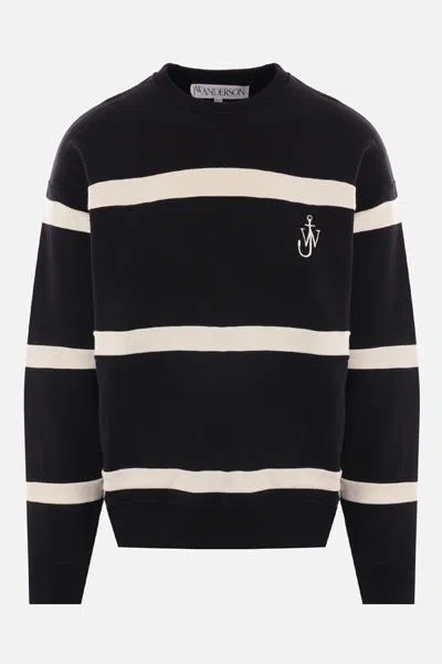 Jw Anderson Sweaters In Black+natural