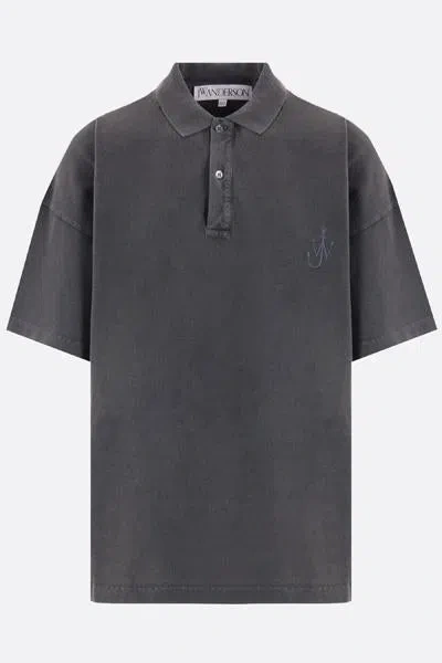 Jw Anderson T-shirts And Polos In Charcoal