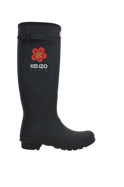 Kenzo Boots In Black
