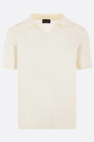 Roberto Collina T-shirts And Polos In Beige