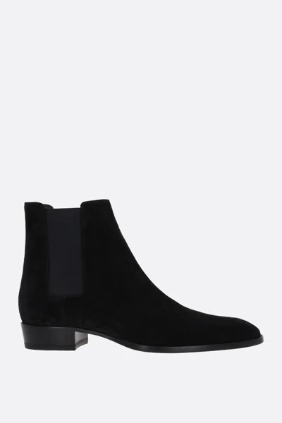 Saint Laurent Boots In Black