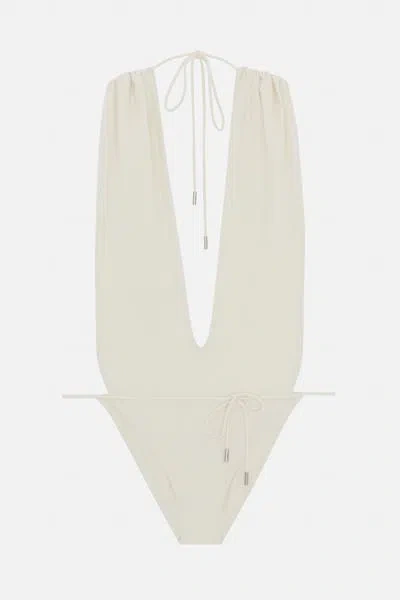 Saint Laurent Sea Clothing In Blanc Creme