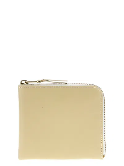 Comme Des Garçons Arecalf Wallets, Card Holders White In Yellow