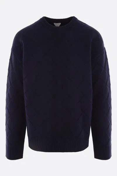 Bottega Veneta Sweaters In Blue