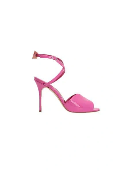 Manolo Blahnik Sandals In Pink