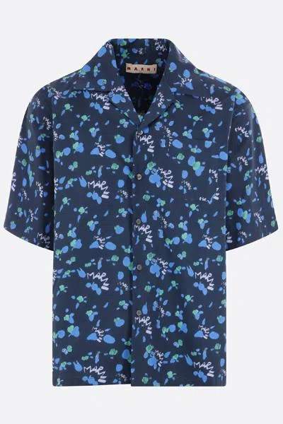 Marni Shirt  Made Of Cotton In Blue