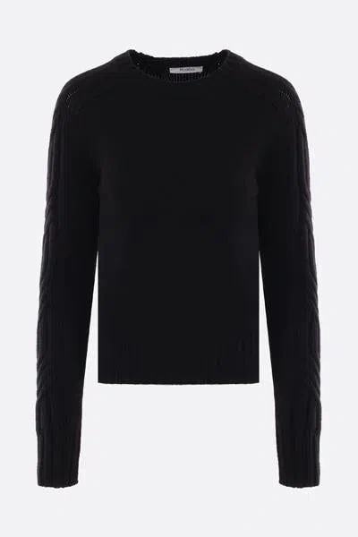 Max Mara Sweaters In Black