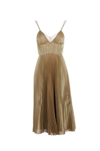 Prada Dresses In Golden