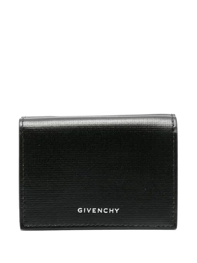 Givenchy Logo Wallet In Black  